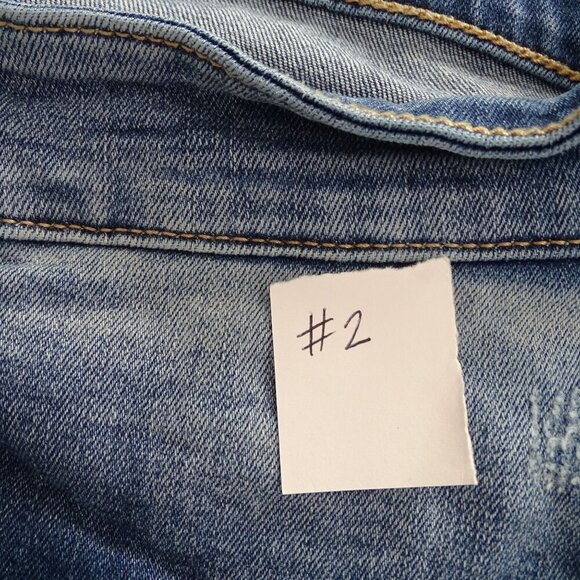 Judy Blue Boyfriend Fit Distressed Ripped Jeans Women Plus Size 22W JB82193MD - Picture 9 of 13